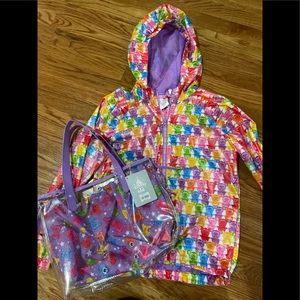 *Brand New* Disney size 11/12 Windbreaker & bag